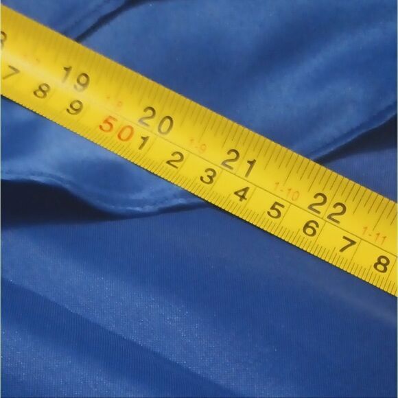 Rare Editions Royal Blue High Low Dress Big Kids Size 10 - Picture 14 of 15